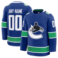 Rebec Custom V.Canucks Blue Home Premium Jerseys
