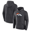 Rebec D.Broncos Ash One Color Pullover Hoodie Limited Blank Player Stitched Jerseys