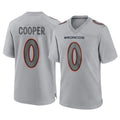 Rebec D.Broncos #0 Jonathon Cooper Player Gray Atmosphere Fashion Limited Game Stitched Jerseys