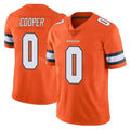 Rebec D.Broncos #0 Jonathon Cooper Player Orange Vapor Untouchable Limited Home Game Stitched Jerseys