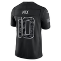 Rebec  D.Broncos #10 Bo Nix Black 2026 Salute to Service Stitched Limited Jersey
