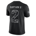 Rebec  D.Broncos #2 Patrick Surtain II Black 2026 Salute to Service Stitched Limited Jersey