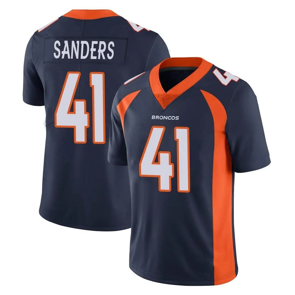 Newshops D.Broncos #41 Drew Sanders Player Navy Vapor Untouchable Limited Game Stitched Jerseys