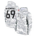 Newshops D.Broncos #69 Mike McGlinchey Player Arctic Camo Salute to Service Hoodies Limited Game Stitched Jerseys