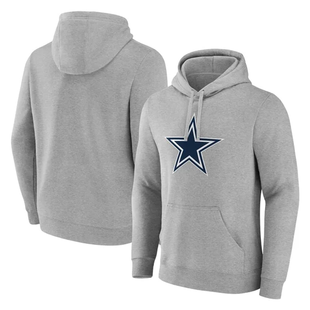 Rebec D.Cowboys Gray Pullover Hoodies Limited Blank Player Stitched Jerseys