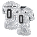 Rebec D.Cowboys #0 DeMarvion Overshown Player Arctic Camo Salute to Service Limited Home Game Stitched Jerseys