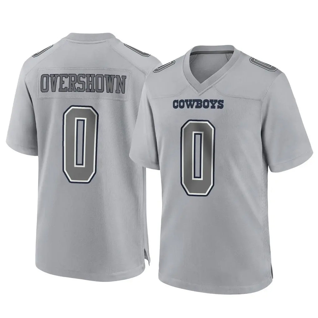 Rebec D.Cowboys #0 DeMarvion Overshown Player Gray Atmosphere Fashion Home Game Stitched Jerseys