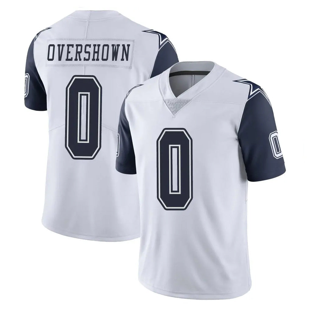 Rebec D.Cowboys #0 DeMarvion Overshown Player White-Navy Limited Color Rush Vapor Untouchable Home Game Stitched Jerseys