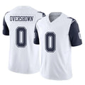 Rebec D.Cowboys #0 DeMarvion Overshown Player White-Navy Limited Vapor F.U.S.E. Home Game Stitched Jerseys