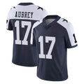Rebec D.Cowboys #17 Brandon Aubrey Player Navy-White Limited Alternate Vapor Untouchable Home Game Stitched Jerseys
