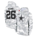 Rebec D.Cowboys #26 DaRon Bland Player Arctic Camo Salute to Service Hoodies Limited Game Stitched Jerseys