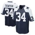 Rebec D.Cowboys #34 Jalen Thompson Player Navy-White Alternate Home Game Stitched Jerseys