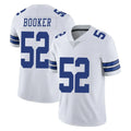 Rebec D.Cowboys #52 Tyler Booker Player White Vapor Untouchable Limited Home Game Stitched Jerseys