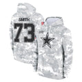 Rebec D.Cowboys #73 Tyler Smith Player Arctic Camo Salute to Service Hoodies Limited Game Stitched Jerseys