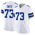 Rebec D.Cowboys #73 Tyler Smith Player White Limited Vapor F.U.S.E. Home Game Stitched Jerseys