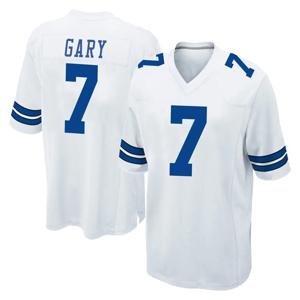 Rebec D.Cowboys #7 Rashan Gary Player White Home Game Stitched Jerseys