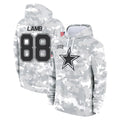 Rebec D.Cowboys #88 CeeDee Lamb Player Arctic Camo Salute to Service Hoodies Limited Game Stitched Jerseys