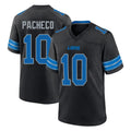 Rebec D.Lions #10 Isiah Pacheco Player Black Alternate Home Game Stitched Jerseys