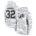 Rebec D.Lions #32 Brian Branch Player Arctic Camo Salute to Service Hoodies Limited Game Stitched Jerseys