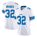 Rebec D.Lions #32 Brian Branch Player White Limited Vapor F.U.S.E. Alternate Home Game Stitched Jerseys