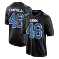 Rebec D.Lions #46 Jack Campbell Player Black Fashion Home Game Stitched Jerseys