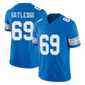 Rebec D.Lions #69 Tate Ratledge Player Blue Limited Vapor F.U.S.E. Alternate Home Game Stitched Jerseys
