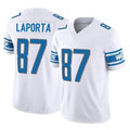 Rebec D.Lions #87 Sam LaPorta Player White Vapor F.U.S.E. Limited Home Game Stitched Jerseys