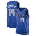Rebec D.Mavericks #14 Morez Johnson Jr. Blue Swingman Jerseys - Icon Edition
