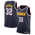 Rebec D.Nuggets #32 Aaron Gordon Navy Swingman Jerseys - Icon Edition