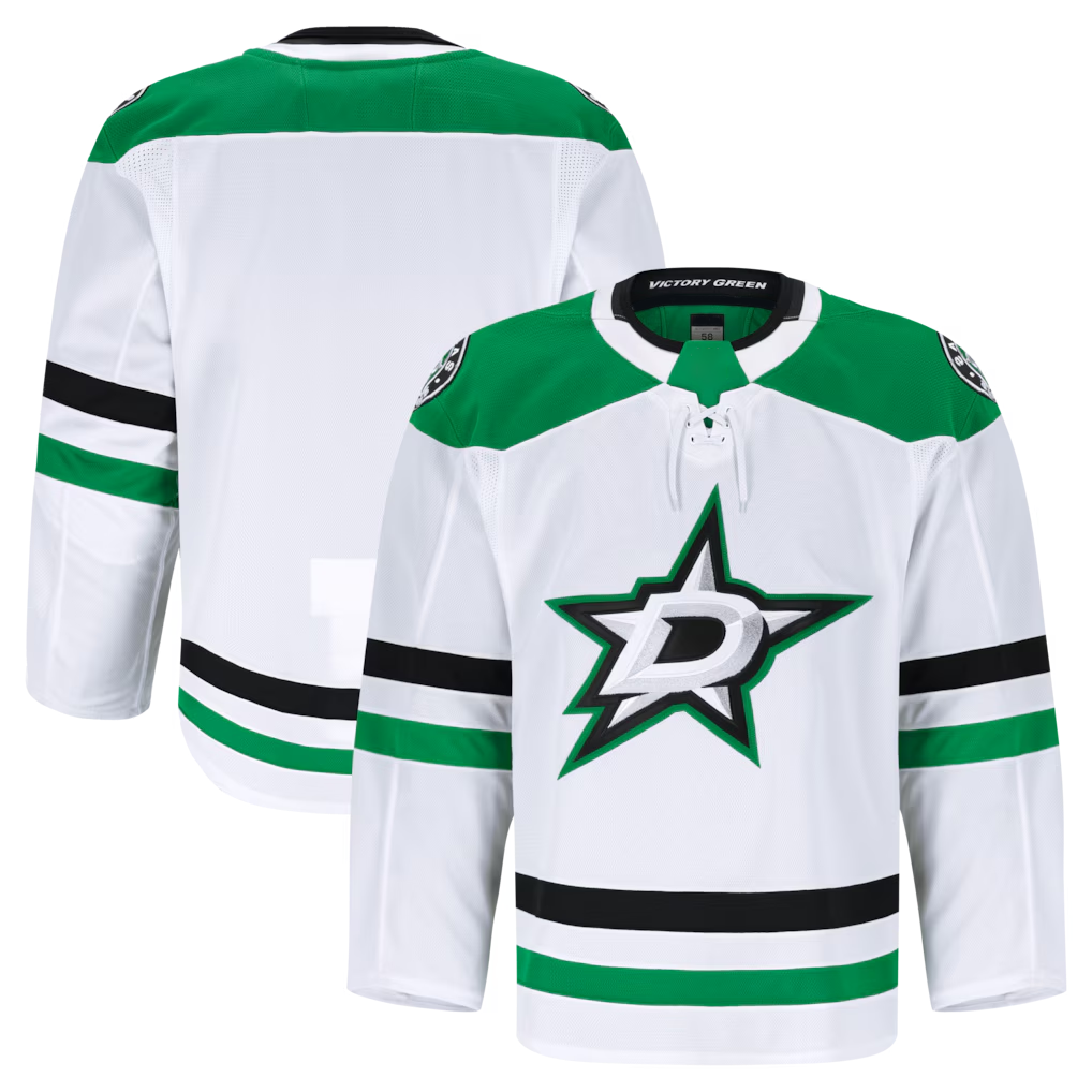 Rebec D.Stars White Away Authentic Pro Jerseys