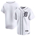 Rebec D.Tigers White Home Limited Blank Player Stitched Jerseys