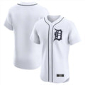 Rebec D.Tigers White Limited Elite Home Blank Player Stitched Jerseys