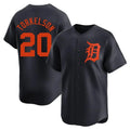 Rebec D.Tigers #20 Spencer Torkelson Player Navy Home Limited Stitched Jerseys