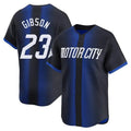 Rebec D.Tigers #23 Kirk Gibson Player Navy City Connect Home Limited Stitched Jerseys