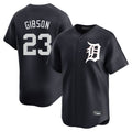 Rebec D.Tigers #23 Kirk Gibson Player Navy Home Limited Game Stitched Jerseys