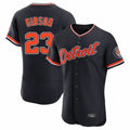 Rebec D.Tigers #23 Kirk Gibson Player Navy Limited Elite Home Game Stitched Jerseys