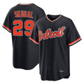 Rebec D.Tigers #29 Tarik Skubal Player Navy Home Game Stitched Jerseys