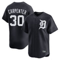 Rebec D.Tigers #30 Kerry Carpenter Player Navy Home Limited Game Stitched Jerseys