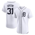 Rebec D.Tigers #31 Riley Greene Player White Limited Elite Home Stitched Jerseys