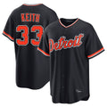 Rebec D.Tigers #33 Colt Keith Player Navy Home Game Stitched Jerseys