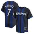 Rebec D.Tigers #7 Kevin McGonigle Player Navy City Connect Home Limited Stitched Jerseys
