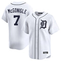 Rebec D.Tigers #7 Kevin McGonigle Player White Home Limited Stitched Jerseys