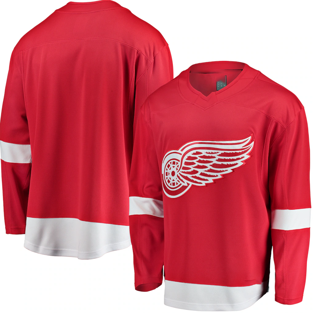 Rebec DR.Wings Red Breakaway Home Jerseys