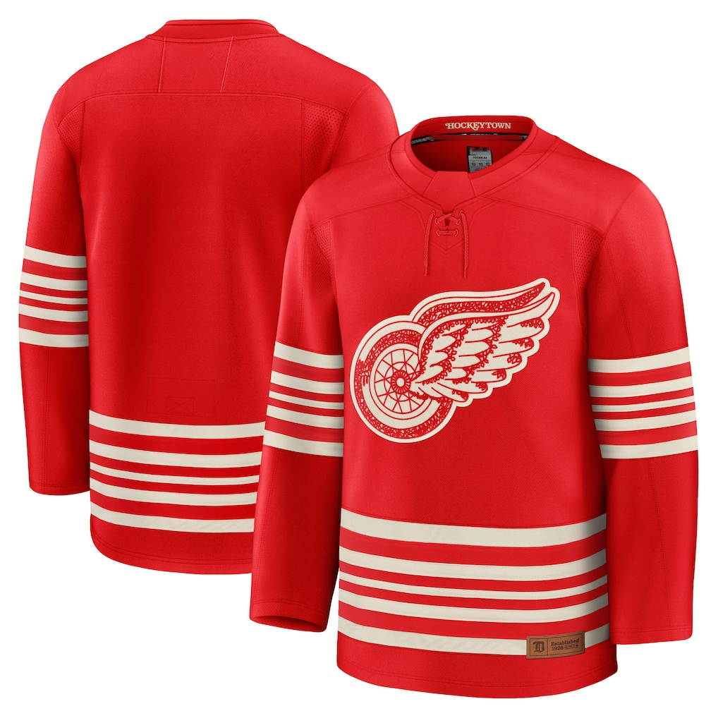 Rebec DR.Wings Red Centennial Premium Jerseys