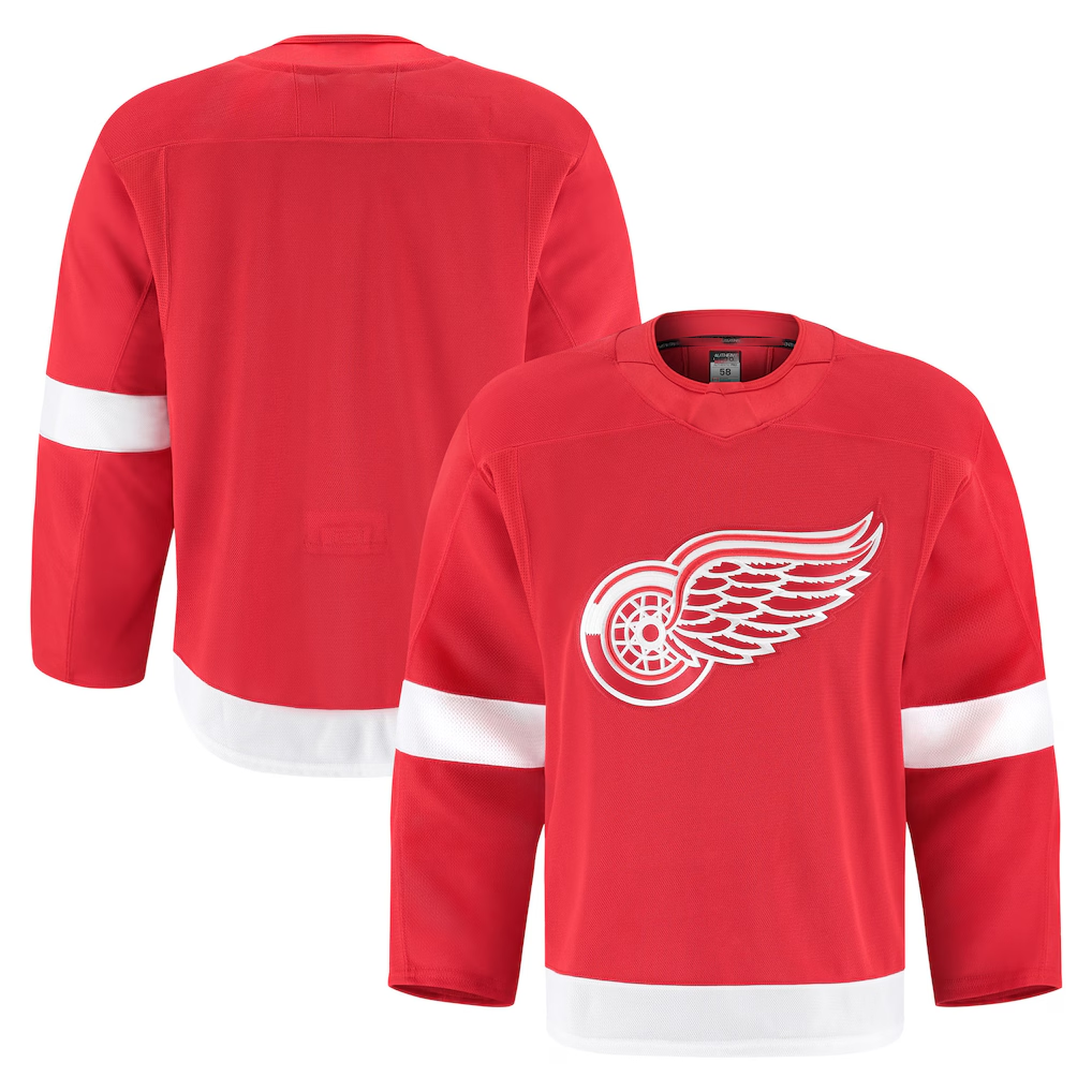 Rebec DR.Wings Red Home Authentic Pro Jersey