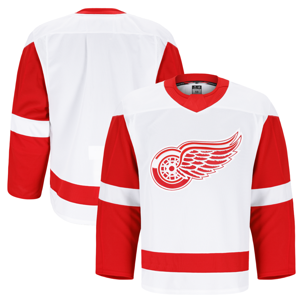 Rebec DR.Wings White Away Authentic Pro Jerseys