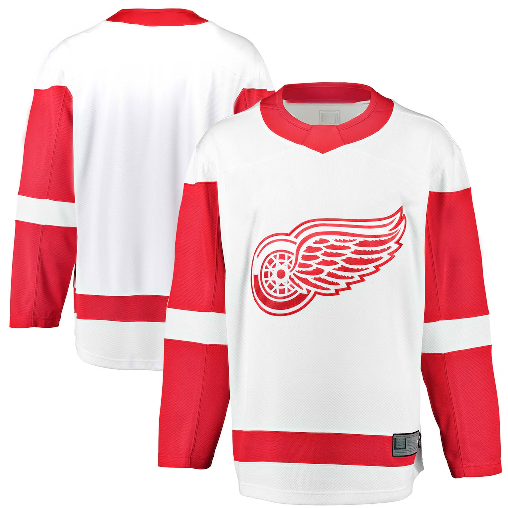 Rebec DR.Wings White Breakaway Away Jerseys