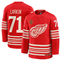 Rebec DR.Wings #71 Dylan Larkin Red Centennial Premium Player Jerseys