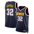 Rebec Denver Nuggets #32 Aaron Gordon Navy Swingman Replica Jerseys - Icon Edition