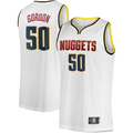Rebec Denver Nuggets #50 Aaron Gordon White Fast Break Player Jerseys - Association Edition